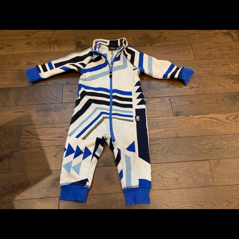 Reima fleece union suits